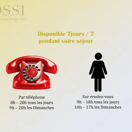 Lägenhet T2 West Parking Clim Wifi 4pers - Rossiconciergerie - Linge Inclus *