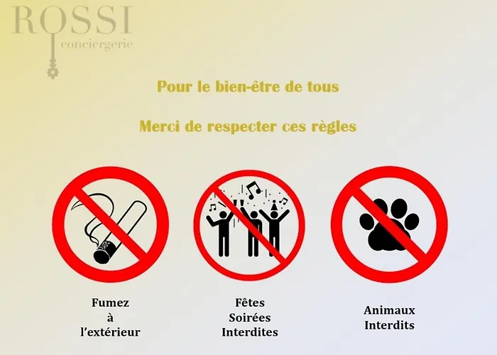T2 West Parking Clim Wifi 4pers - Rossiconciergerie - Linge Inclus